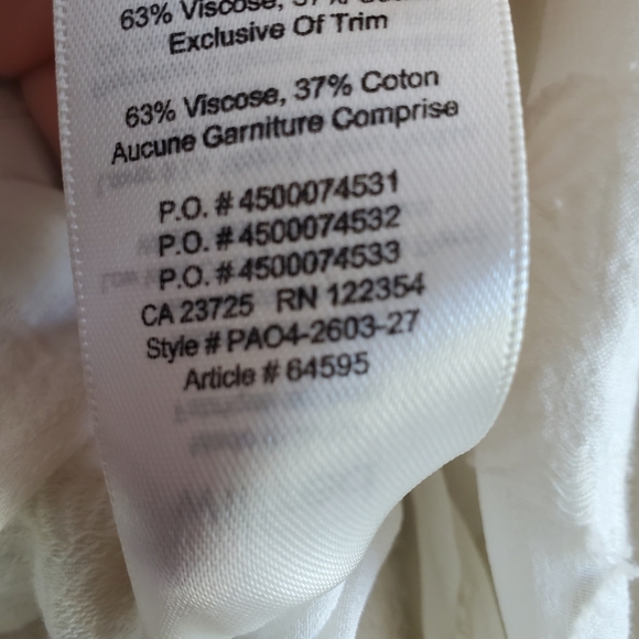 Wilfred Promener Blouse off shoulder ruffles white, Small - Picture 7 of 11